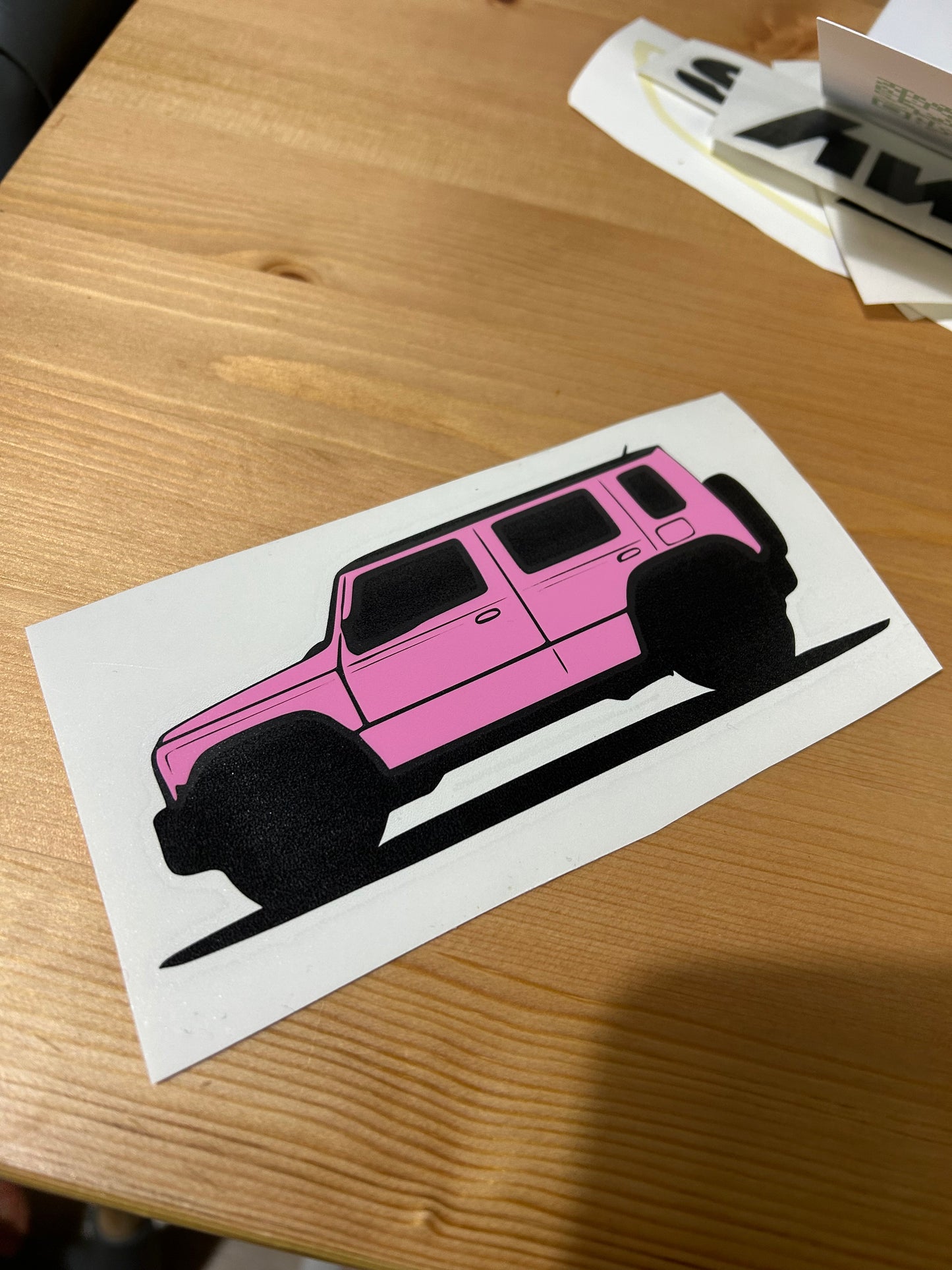 Jimny XL Sticker - Side on (5 Door) - Kiss Cut Sticker