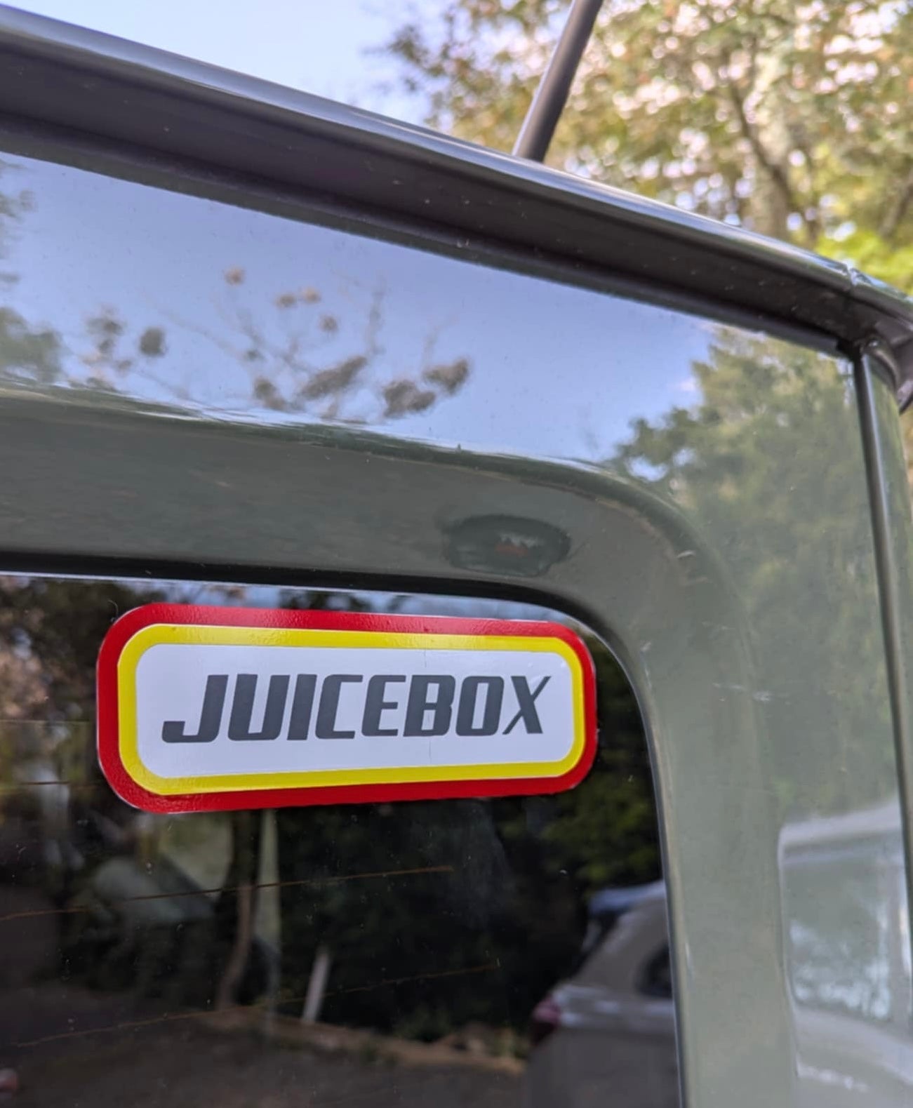 Juicebox Vinyl Sticker