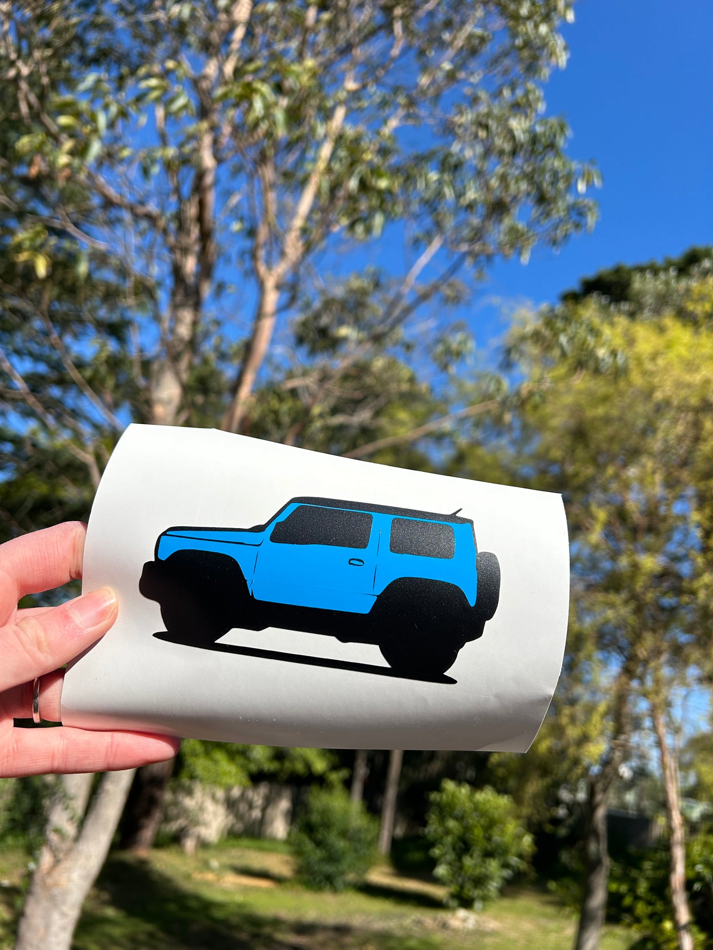 Jimny Sticker - Side on (3 Door) - Kiss Cut Sticker