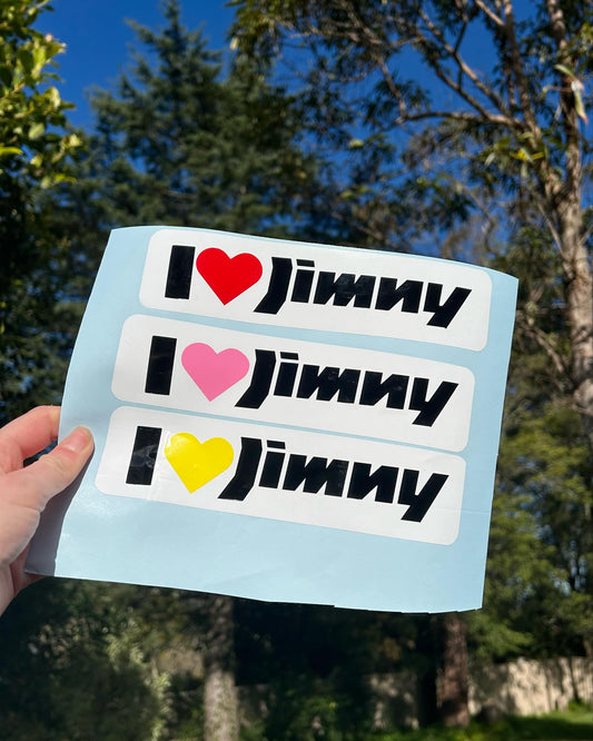 I Love Jimny - Vinyl Sticker