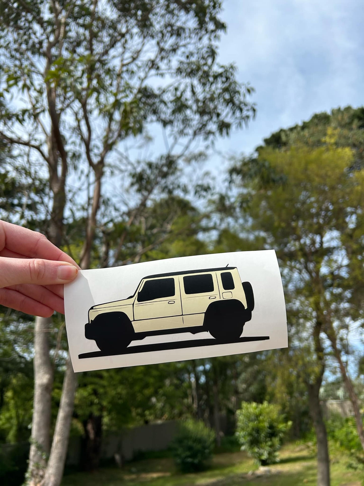 Jimny XL Sticker - Side on (5 Door) - Kiss Cut Sticker